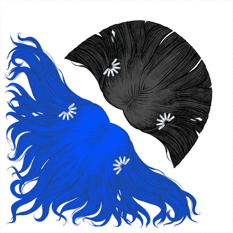 Scarf-002 Coiffure Surréaliste