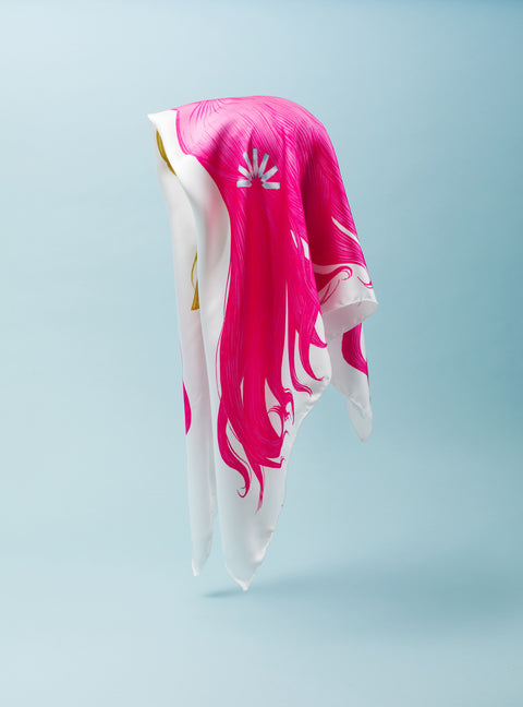 Scarf-002 Coiffure Surréaliste